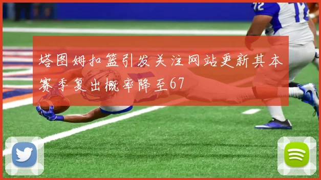 塔图姆扣篮引发关注网站更新其本赛季复出概率降至67
